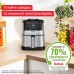 Мультипечь Tefal Easy Fry Silence, 1670Вт, чаша-5л, сенсорное управл., пластик, нерж. сталь, черный