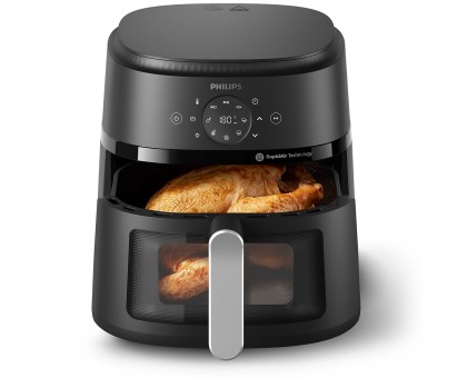 Мультипечь Philips Ovi Series 2000 1700Вт, чаша-6.2л, сенсорное управл., 13 авто. программ, пластик, чорний