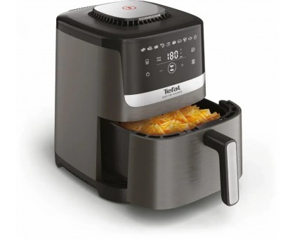 Мультипечь Tefal Easy Fry Silence, 1670Вт, чаша-5л, сенсорное управл., пластик, нерж. сталь, черный
