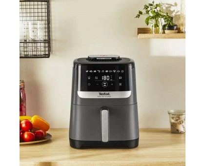 Мультипечь Tefal Easy Fry Silence, 1670Вт, чаша-5л, сенсорное управл., пластик, нерж. сталь, черный