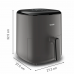 Мультипіч Tefal Easy Fry Max, 1500Вт, чаша-5л, сенсорне керув., 10 програм, пластик, темно-сірий