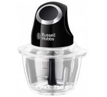 Измельчитель Russell Hobbs Matte Black, 200Вт, чаша-500мл, стекло, корпус-пластик, черный