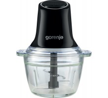 Измельчитель Gorenje, 500Вт, чаша-1000мл, стекло, черный