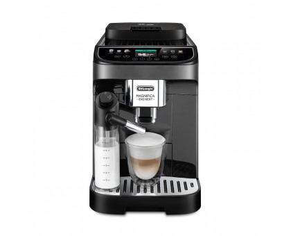 Кофемашина Delonghi Magnifica Evo Next, 1.8л, зерно+мол., автомат.капуч, дисплей, авторецептов -10, подача гар.воды, подогрев чашек, черный Кофемашина Delonghi Magnifica Evo Next, 1.8л, зерно+мол., автомат.капуч, дисплей, авторецептов -10, подача гар.воды, подогрев чашек, черный