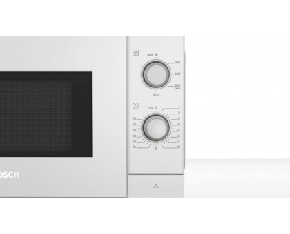 Микроволновая печь Bosch, 20л, мех. управл., 800Вт, белый Микроволновая печь Bosch, 20л, мех. управл., 800Вт, белый