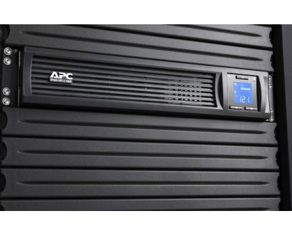 Джерело безперебійного живлення APC Smart-UPS C 1000VA/600W, RM 2U, LCD, USB, SmartConnect, 4xC13 Джерело безперебійного живлення APC Smart-UPS C 1000VA/600W, RM 2U, LCD, USB, SmartConnect, 4xC13