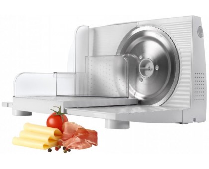 Скиборізка Gorenje, 100Вт, лезо-нержавіюча сталь, діаметр ножа-170мм, корпус-пластик, білий