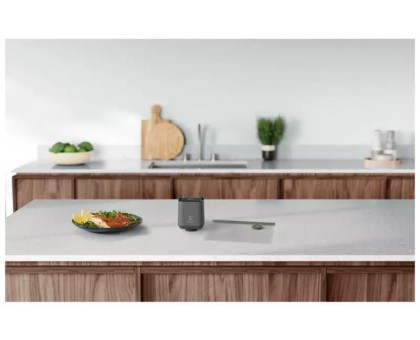 Вакууматор Electrolux для багаторазових пакетів і контейнерів, 4Вт, механічне керування, +10 пакетів, пластик, сірий