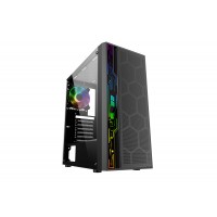 Корпус 2E GAMING Spero G2052 без БП 2xUSB3.0, 1xUSB2.0 1x120мм ARGB, 2x120мм VGA 345мм LCS ready TG Side Panel ATX чёрный