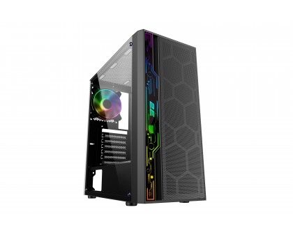 Корпус 2E GAMING Spero G2052 без БП 2xUSB3.0, 1xUSB2.0 1x120мм ARGB, 2x120мм VGA 345мм LCS ready TG Side Panel ATX чёрный Корпус 2E GAMING Spero G2052 без БП 2xUSB3.0, 1xUSB2.0 1x120мм ARGB, 2x120мм VGA 345мм LCS ready TG Side Panel ATX чёрный