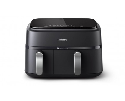 Мультипіч Philips Ovi Dual Series 3000 2750Вт, чаша-6+3л, сенсорне управл., 2 контейнера,8 авто. Програм, пластик, чорний Мультипіч Philips Ovi Dual Series 3000 2750Вт, чаша-6+3л, сенсорне управл., 2 контейнера,8 авто. Програм, пластик, чорний