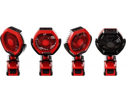 Вентилятор аккумуляторный Einhell GC-CF 18/110 Li - Solo, PXC, 18В, бесщеточный, диам. 110 мм, 1500 м3/ч, 3 режима, 0.48 кг (без АКБ и ЗУ) Вентилятор аккумуляторный Einhell GC-CF 18/110 Li - Solo, PXC, 18В, бесщеточный, диам. 110 мм, 1500 м3/ч, 3 режима, 0.48 кг (без АКБ и ЗУ)