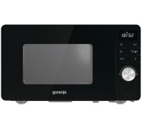 Мікрохвильова піч Gorenje MO20A3B, 20л, електр. керув., 800Вт, дисплей, чорний