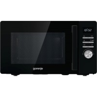 Микроволновая печь Gorenje, 23л, электр. управл., 800Вт, гриль, дисплей, черный