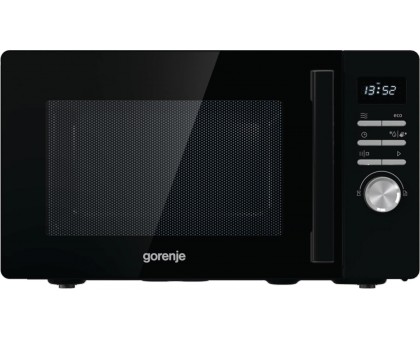 Микроволновая печь Gorenje, 23л, электр. управл., 800Вт, гриль, дисплей, черный Микроволновая печь Gorenje, 23л, электр. управл., 800Вт, гриль, дисплей, черный