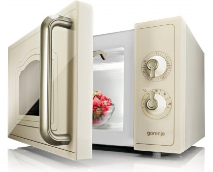Микроволновая печь Gorenje, 20л, мех. управл., 700Вт, бежевый Микроволновая печь Gorenje, 20л, мех. управл., 700Вт, бежевый