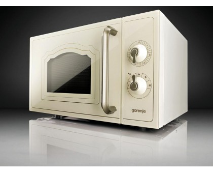 Микроволновая печь Gorenje, 20л, мех. управл., 700Вт, бежевый Микроволновая печь Gorenje, 20л, мех. управл., 700Вт, бежевый