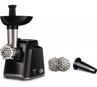 М'ясорубка Tefal NE105838 Classic, 1400Вт, 1.7кг/хв, 2 решітки, насадка для ковбас, пластик, чорний