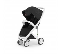 Прогулочная коляска Greentom Classic Black-White