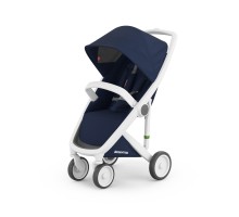 Прогулочная коляска Greentom Classic Blue-White