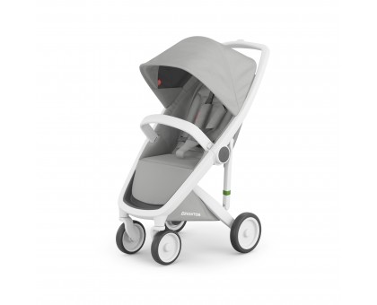 Прогулочная коляска Greentom Classic Grey-White Прогулочная коляска Greentom Classic Grey-White