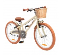 Детский велосипед Miqilong RM 20" бежевый