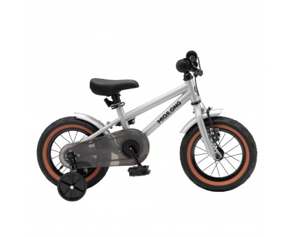 Детский велосипед Miqilong ST 12" серебристый Детский велосипед Miqilong ST 12" серебристый