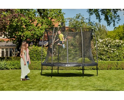 Батут Salta Comfort Edition круглый, 427см, черный Батут Salta Comfort Edition круглый, 427см, черный