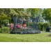 Батут Salta Comfort Edition Ground круглий, 427см, чорний