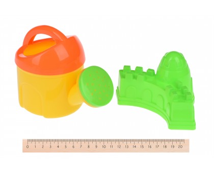 Набор для игры с песком Same Toy с Валиком 5ед., желтый Набор для игры с песком Same Toy с Валиком 5ед., желтый
