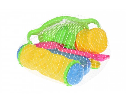 Набор для игры с песком Same Toy с Валиком 5ед., желтый Набор для игры с песком Same Toy с Валиком 5ед., желтый