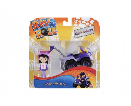 Игровой набор Rev&Roll DieCast Эвери и Элли Игровой набор Rev&Roll DieCast Эвери и Элли