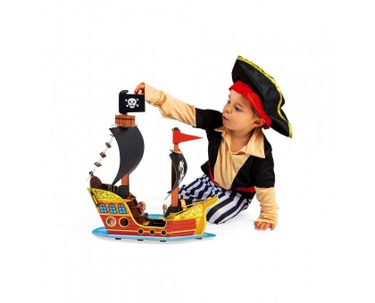 Игровой набор Janod Корабль пиратов 3D Игровой набор Janod Корабль пиратов 3D