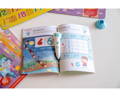 Книга Ігри математики сезон 1-4 з інтерактивною здатністю Smart Koala, 4шт Книга Ігри математики сезон 1-4 з інтерактивною здатністю Smart Koala, 4шт