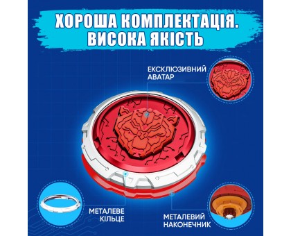 Дзиґа Infinity Nado VI Starter Pack Палаючий Бойовий Ведмідь (Blazing War Bear) Дзиґа Infinity Nado VI Starter Pack Палаючий Бойовий Ведмідь (Blazing War Bear)