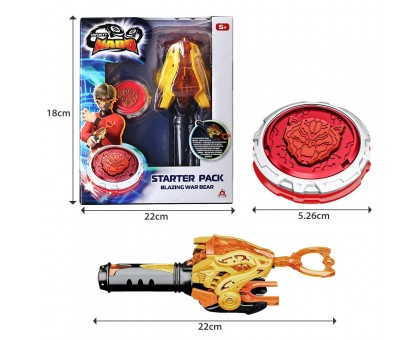 Дзиґа Infinity Nado VI Starter Pack Палаючий Бойовий Ведмідь (Blazing War Bear) Дзиґа Infinity Nado VI Starter Pack Палаючий Бойовий Ведмідь (Blazing War Bear)
