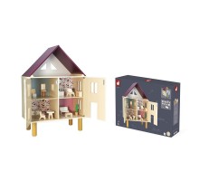 Игровой набор Janod Кукольный дом трехэтажный