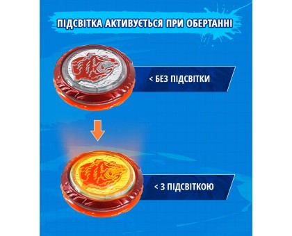 Волчок Infinity Nado VI Flaming Pack Пылающий Боевой Медведь (Blazing War Bear)