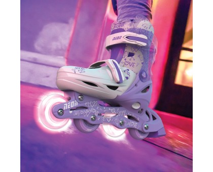 Роликовые коньки Neon Combo Skates Сиреневый (Размер 34-37)