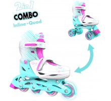 Роликовые коньки Neon Combo Skates Бирюзовый (Размер 34-37)