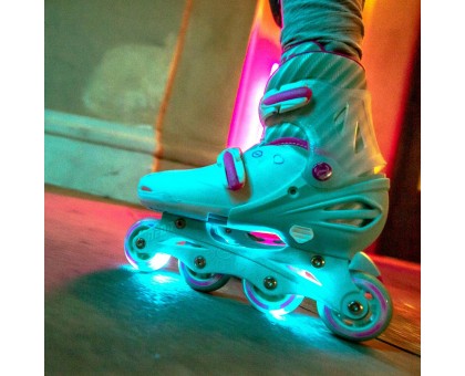 Роликовые коньки Neon Combo Skates Бирюзовый (Размер 34-37) Роликовые коньки Neon Combo Skates Бирюзовый (Размер 34-37)
