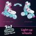 Роликовые коньки Neon Combo Skates Бирюзовый (Размер 34-37)