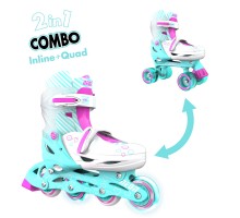 Роликовые коньки Neon Combo Skates Бирюзовый (Размер 30-33)