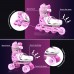 Роликовые коньки Neon Combo Skates Розовый (Размер 34-37)