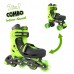 Роликовые коньки Neon Combo Skates Салатовый (Размер 30-33)