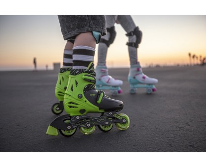 Роликовые коньки Neon Combo Skates Салатовый (Размер 30-33) Роликовые коньки Neon Combo Skates Салатовый (Размер 30-33)