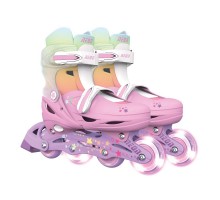 Роликовые коньки Neon Inline, размер 30-33 радуга