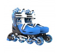Роликовые коньки Neon Inline, размер 30-33, синий