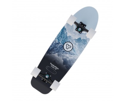 Скейтборд Yvolution Dynamo Cruiser LED 76см, синий Скейтборд Yvolution Dynamo Cruiser LED 76см, синий