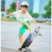 Скейтборд Yvolution Dynamo Cruiser LED 76см, синий